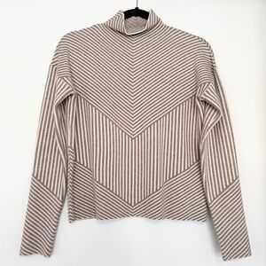 Cynthia Rowley Women’s Striped Sweater Neutral, Size Small